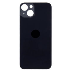 Задня кришка корпуса iPhone 13 black, великий виріз під камеру, 1:1 Original