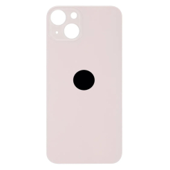 Задня кришка корпуса iPhone 13 pink, великий виріз під камеру, 1:1 Original