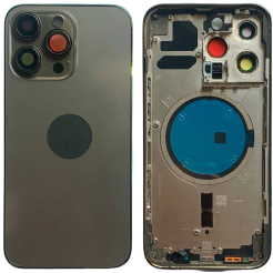 Корпус iPhone 13 Pro Black в зборі з тримачем SIM, кнопками, магнітами та сіткою, USA Original