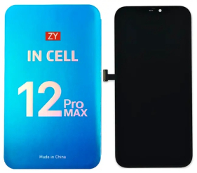 Дисплей iPhone 12 Pro Max black, з рамкою, ZY-INCELL