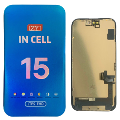 Дисплей iPhone 15 black, с рамкой, ZY-INCELL