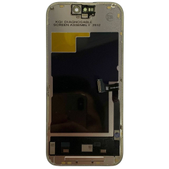 Дисплей iPhone 15 Pro black, з рамкою, DD OLED 120Hz (без помилки)