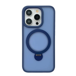 Чохол CASE LAB Ostand Matte Case for iPhone 15 Pro with MagSafe dark blue