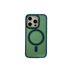 Чохол CASE LAB Matte Case for iPhone 15 with MagSafe dark green