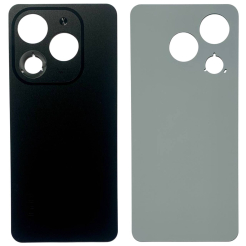 Задня кришка Infinix Smart 8 black (без скла камери)