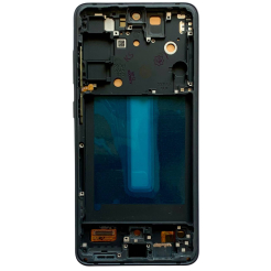 Дисплей Samsung G990 Galaxy S21 FE 5G black, з рамкою, Hard OLED