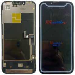 Дисплей iPhone 13 Pro black, з рамкою, Musttby SOFT OLED | 120HZ | Прив'язується в 18/26 iOS