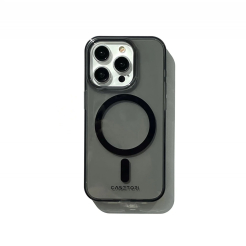 Чохол TPU Protect CASETORI for iPhone 15 Pro Max with MagSafe, black
