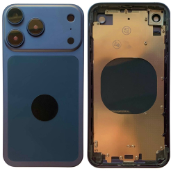 Корпус iPhone Xr в формі iPhone 17 Pro blue , High Quiality