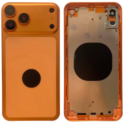 Корпус iPhone Xs Max в формі iPhone 17 Pro Max orange, High Quiality