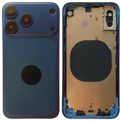 Корпус iPhone Xs в формі iPhone 17 Pro blue, High Quiality