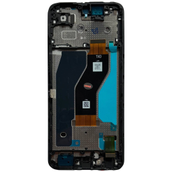Дисплей Tecno Spark Go 2 black, з рамкою, Original (PRC)
