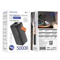 Power Bank BOROFONE BJ66A 50000mAh 22.5W PD 20W black