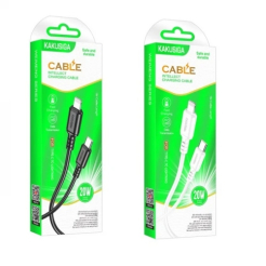Кабель Kakusiga KSC-982 20W Type-C to Lightning 1m Black