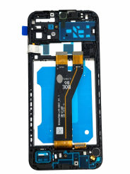 Дисплей Samsung A146B Galaxy A14 5G black, з рамкою, спікером, вібро, Original Self Welded