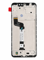 Дисплей Xiaomi Redmi Note 6 Pro black, з рамкою, Original Self Welded