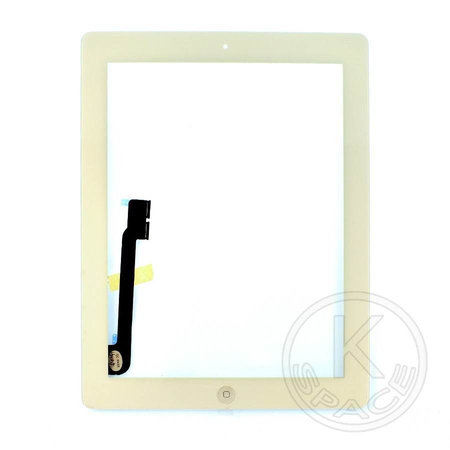Сенсор (Touchscreen) iPad 3 | iPad 4 white Original (з кнопкою)