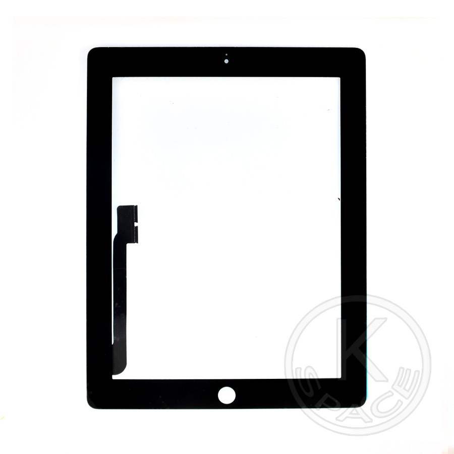 Сенсор (Touchscreen) iPad 3 | iPad 4 black Original (з кнопкою)