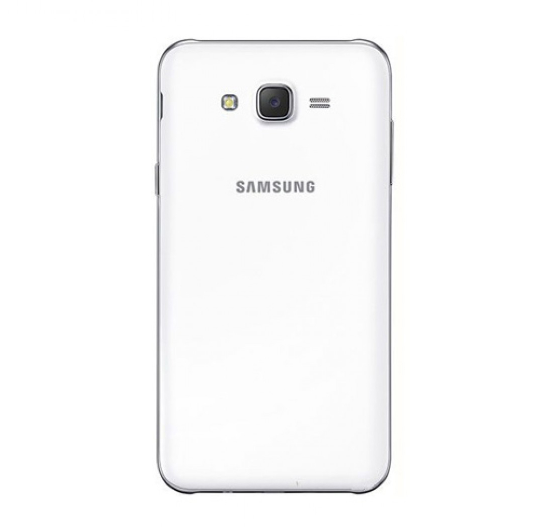 Задня кришка Samsung J500 Galaxy J5 2015 white (без скла камери)