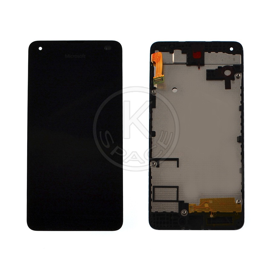 Дисплей Nokia 550 black, з рамкою, Original