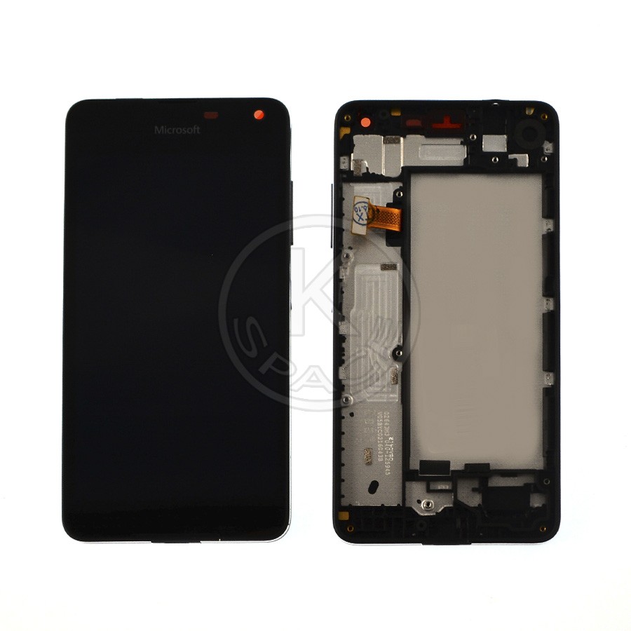 Дисплей Nokia 650 black, з рамкою, High Quiality