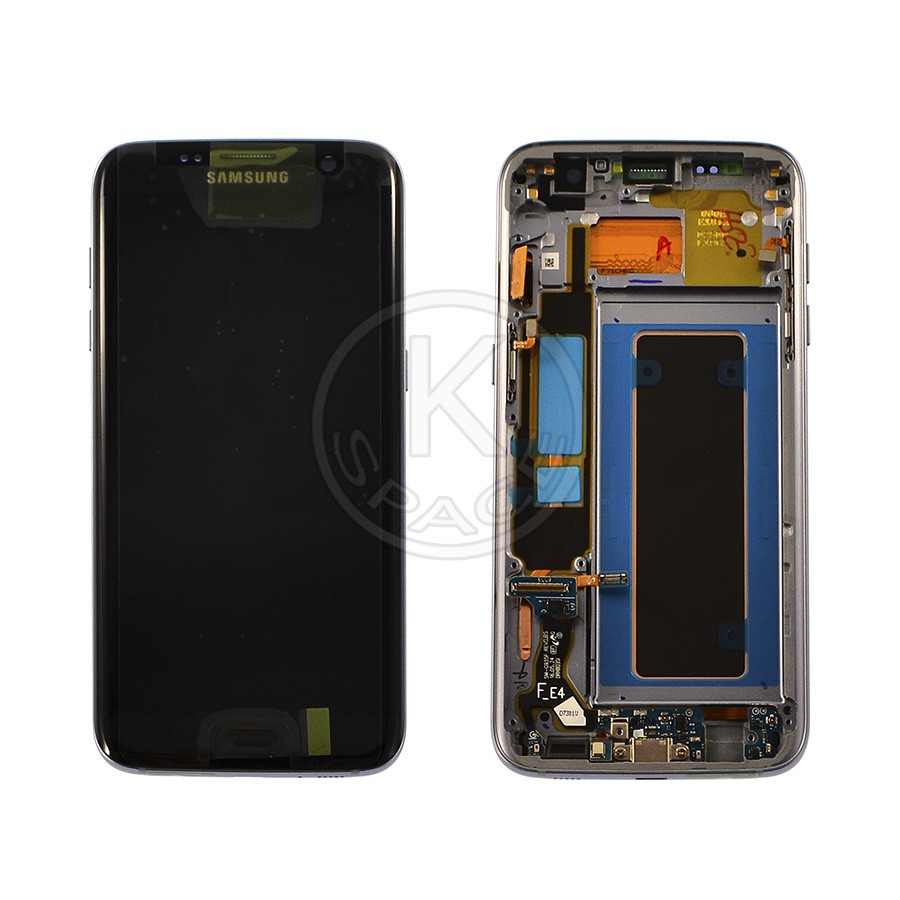 Дисплей Samsung G935 Galaxy S7 Edge black, с рамкой, Service Pack Original