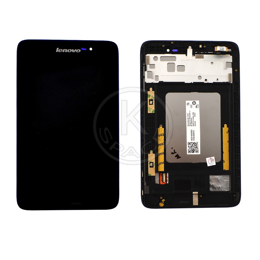 Дисплей (Lcd) Lenovo A3500 TAB black complete with frame Service Original