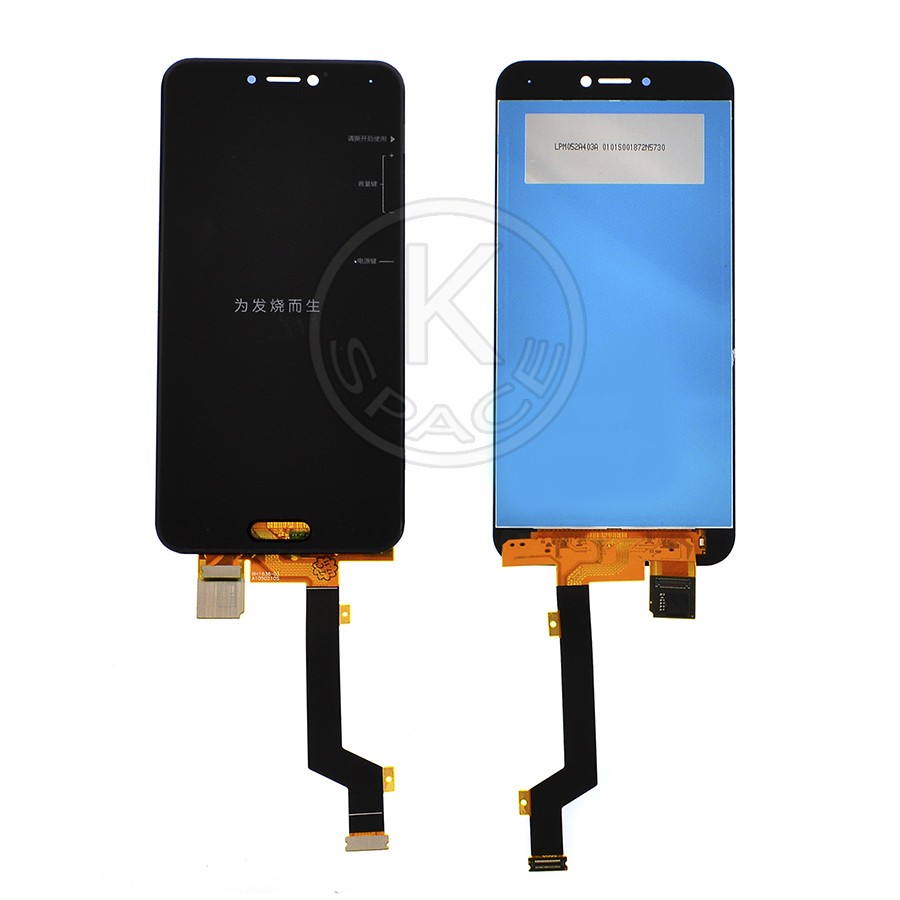 Дисплей Xiaomi Mi5C black, без рамки, High Quiality