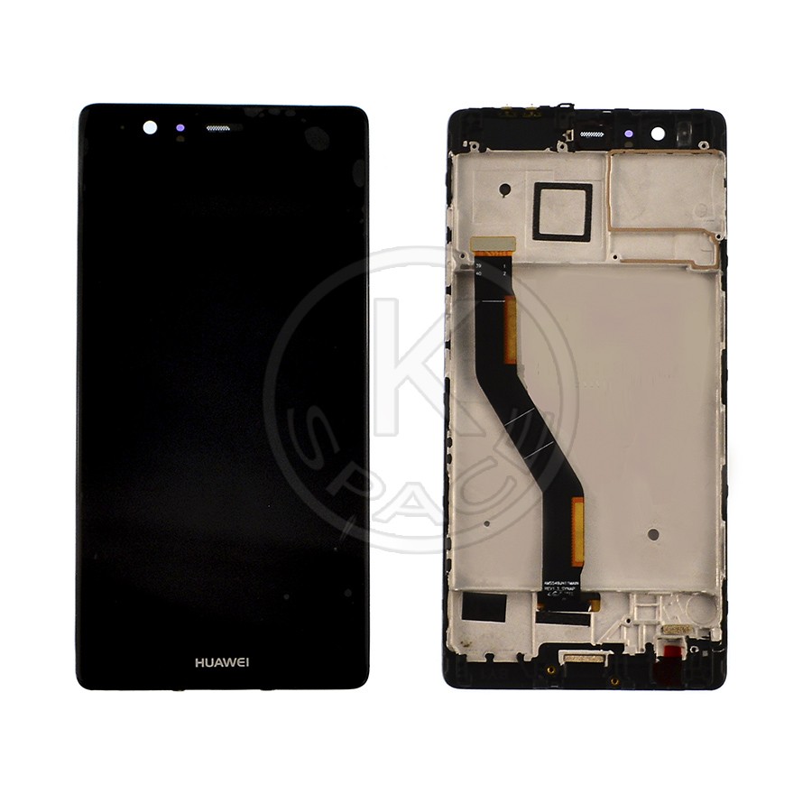 Дисплей Huawei P9 Plus black, з рамкою, Original