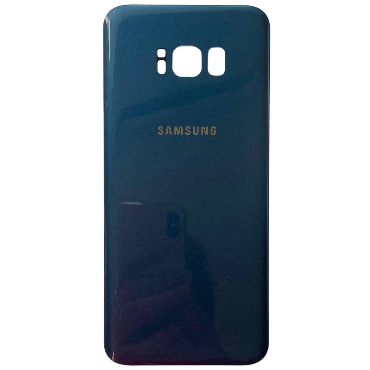 Задня кришка Samsung G955 Galaxy S8 Plus blue (без скла камери)
