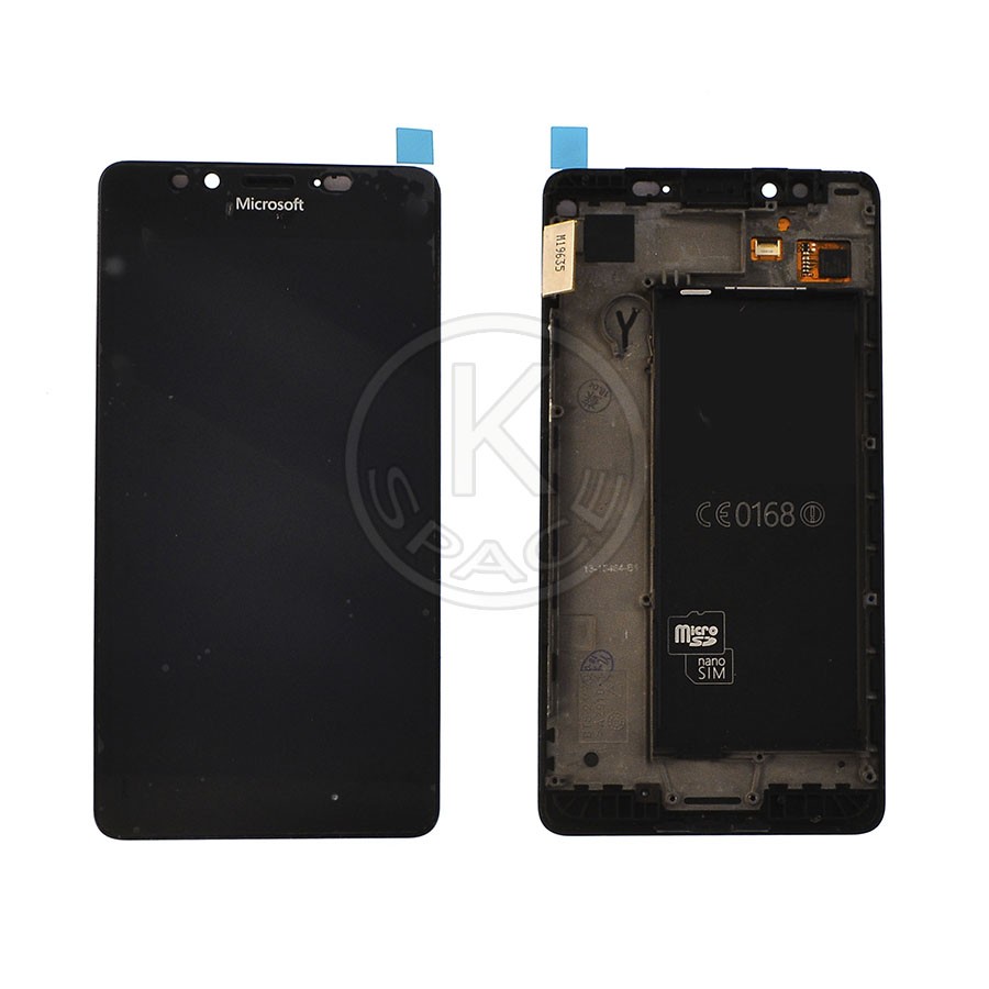 Дисплей Nokia 950 black, з рамкою, High Quiality