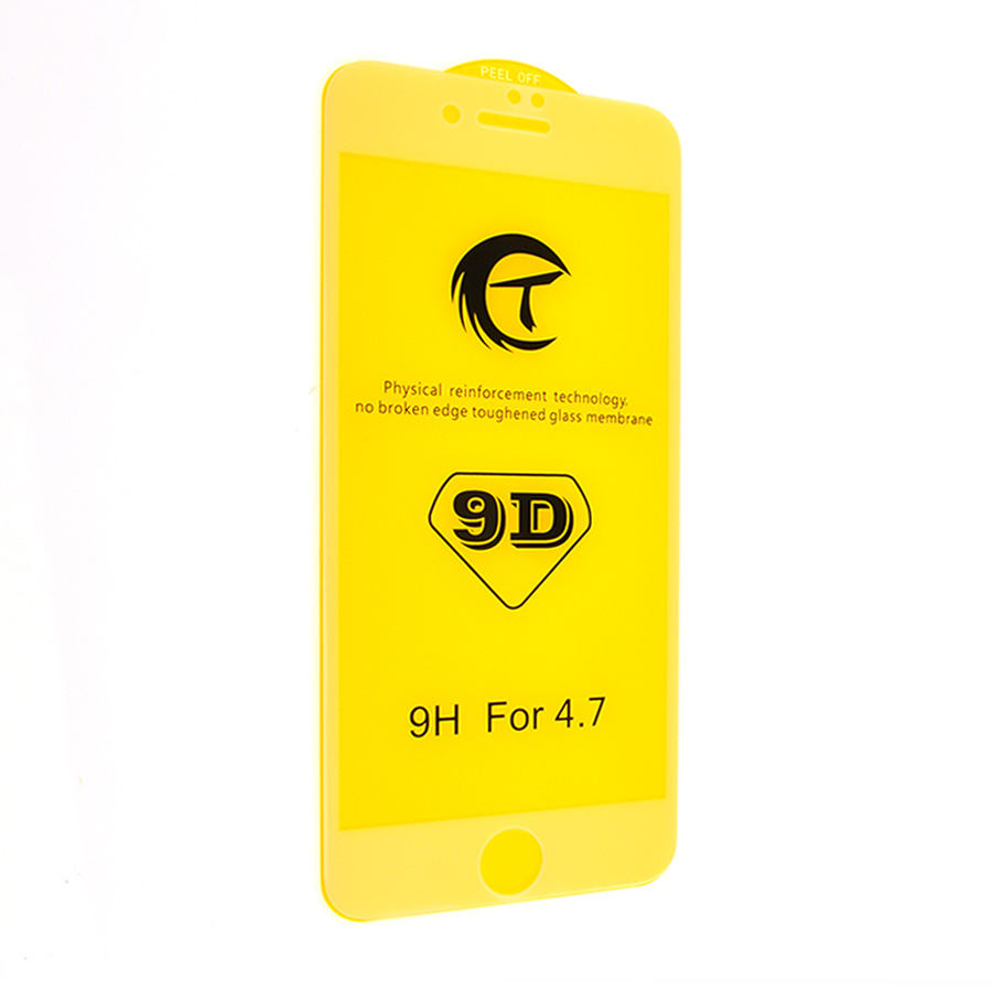 Захисне скло 9D T iPhone 7 | iPhone 8 | iPhone SE 2020 white (без упаковки)