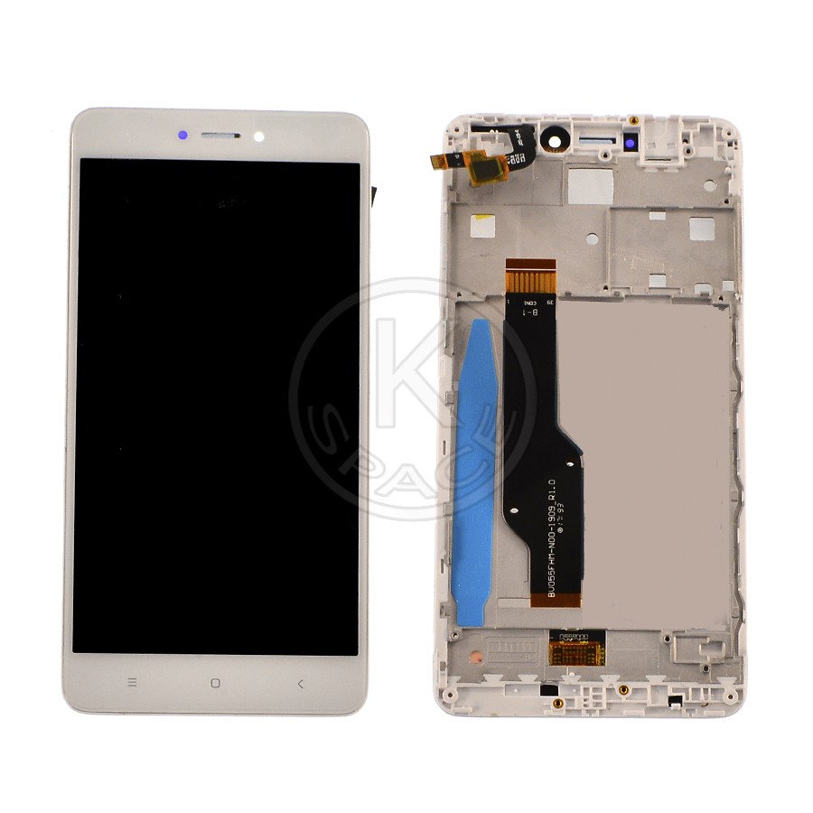 Дисплей Xiaomi Redmi Note 4X white, з рамкою, High Quiality