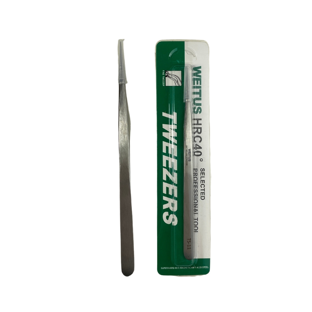 Пинцет TWEEZERS Прямой, silver