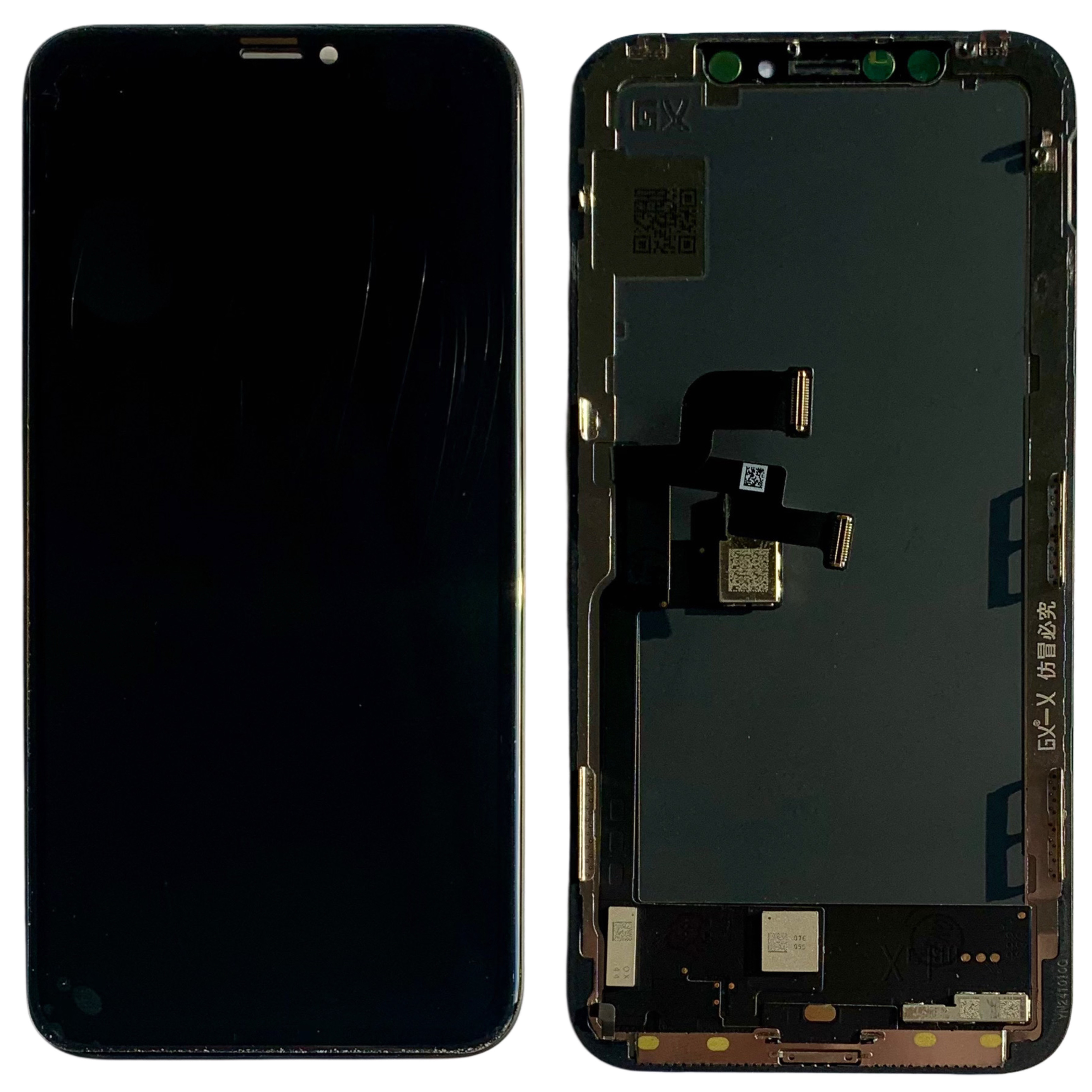 Дисплей iPhone X black, з рамкою, GX OLED HARD