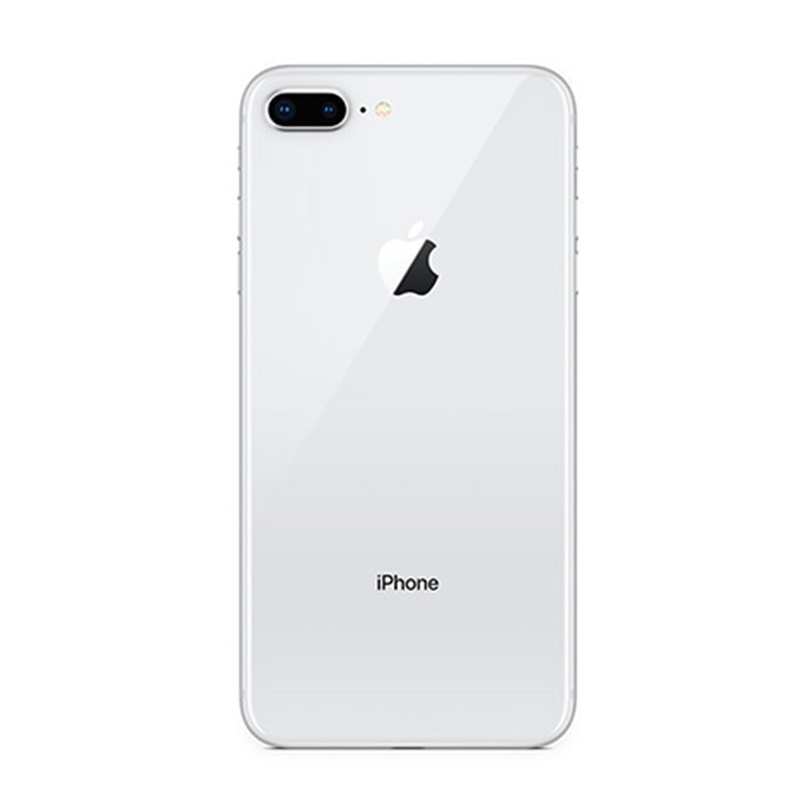 Задняя крышка корпуса iPhone 8 Plus white, большой вырез под камеру