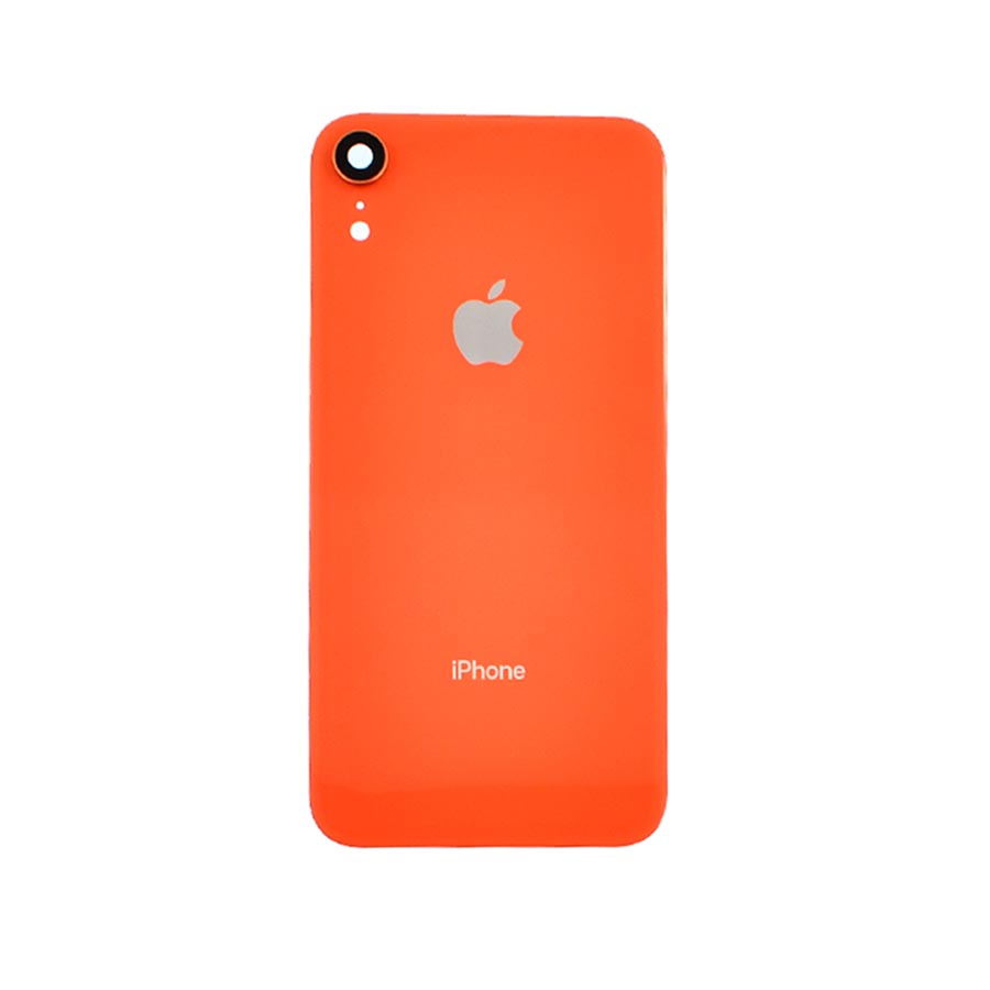 Задня кришка корпуса iPhone Xr red, зі склом камери