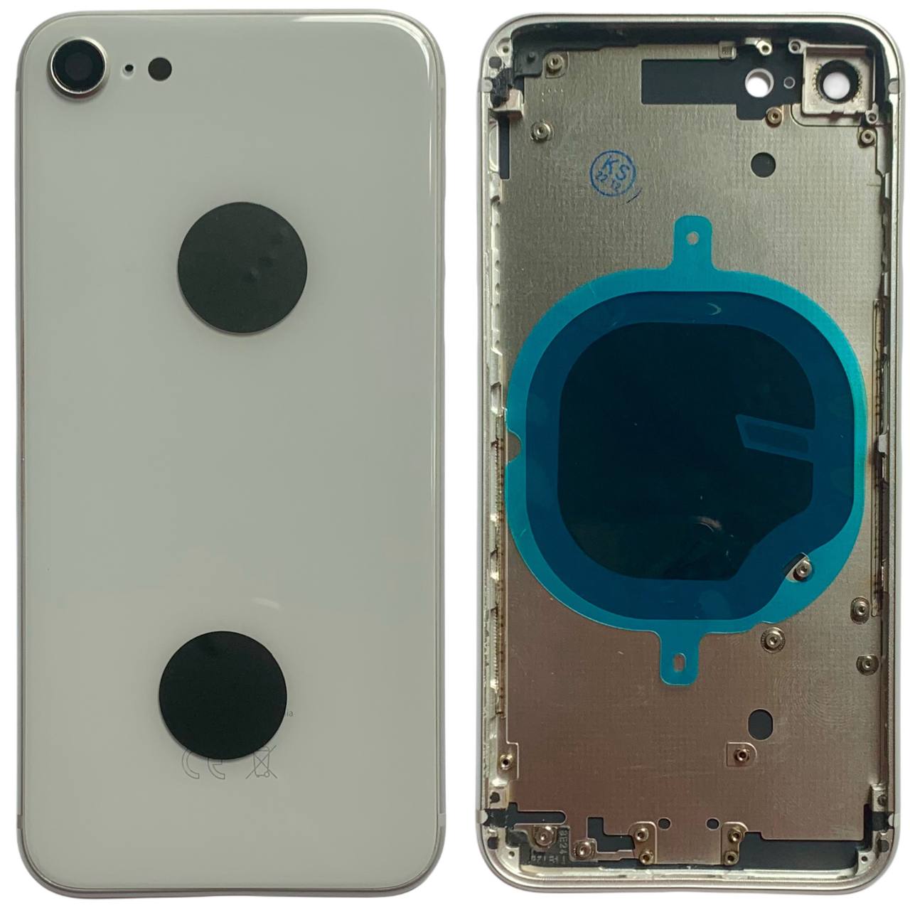 Корпус iPhone 8 white ver. EU, High Quiality
