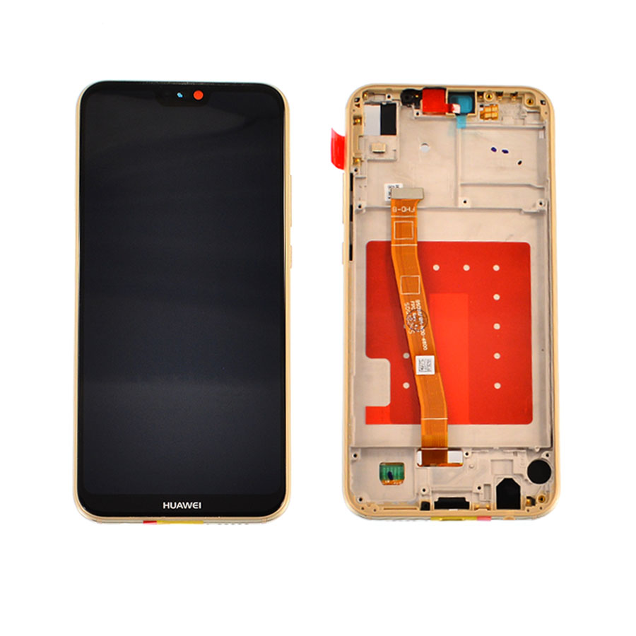 Дисплей Huawei P20 Lite | Nova 3e gold, з рамкою, Original