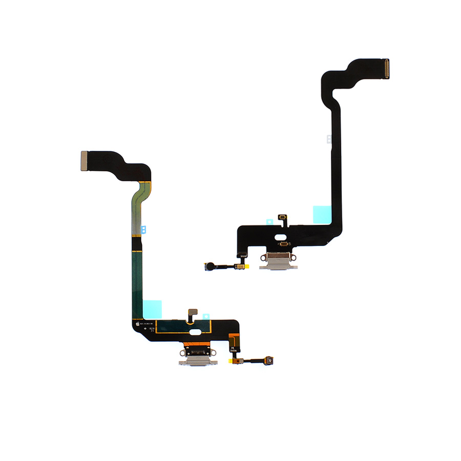 Шлейф (Flat cable) iPhone XS ch/connector white Original