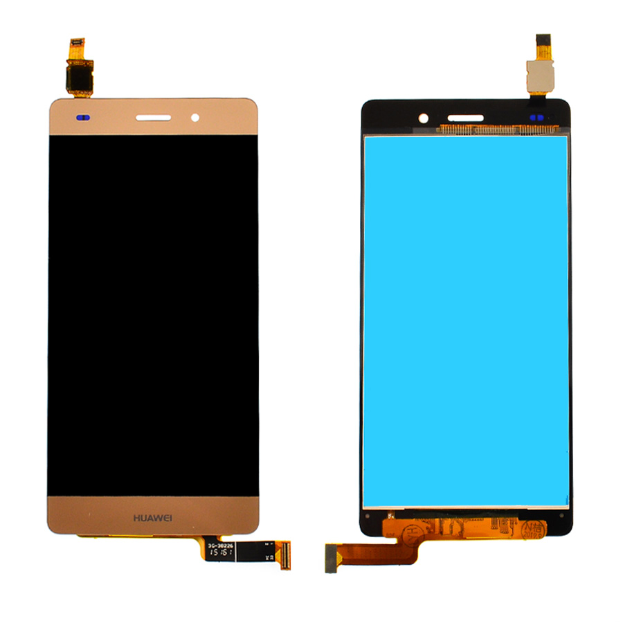 Дисплей Huawei P8 Lite 2015 gold, без рамки, High Quiality