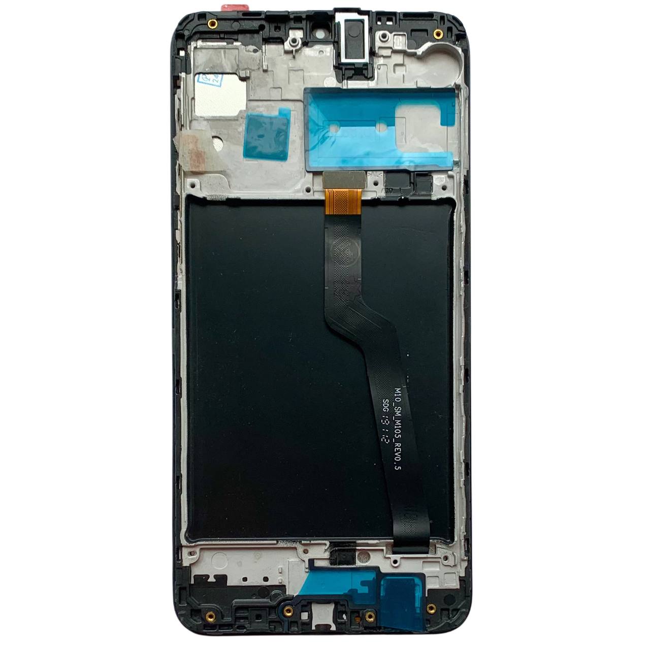 Дисплей Samsung A105 Galaxy A10 2019 black, з рамкою, Service Pack Original