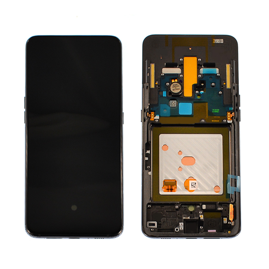 Дисплей Samsung A805 Galaxy A80 2019 black, з рамкою, Service Pack Original