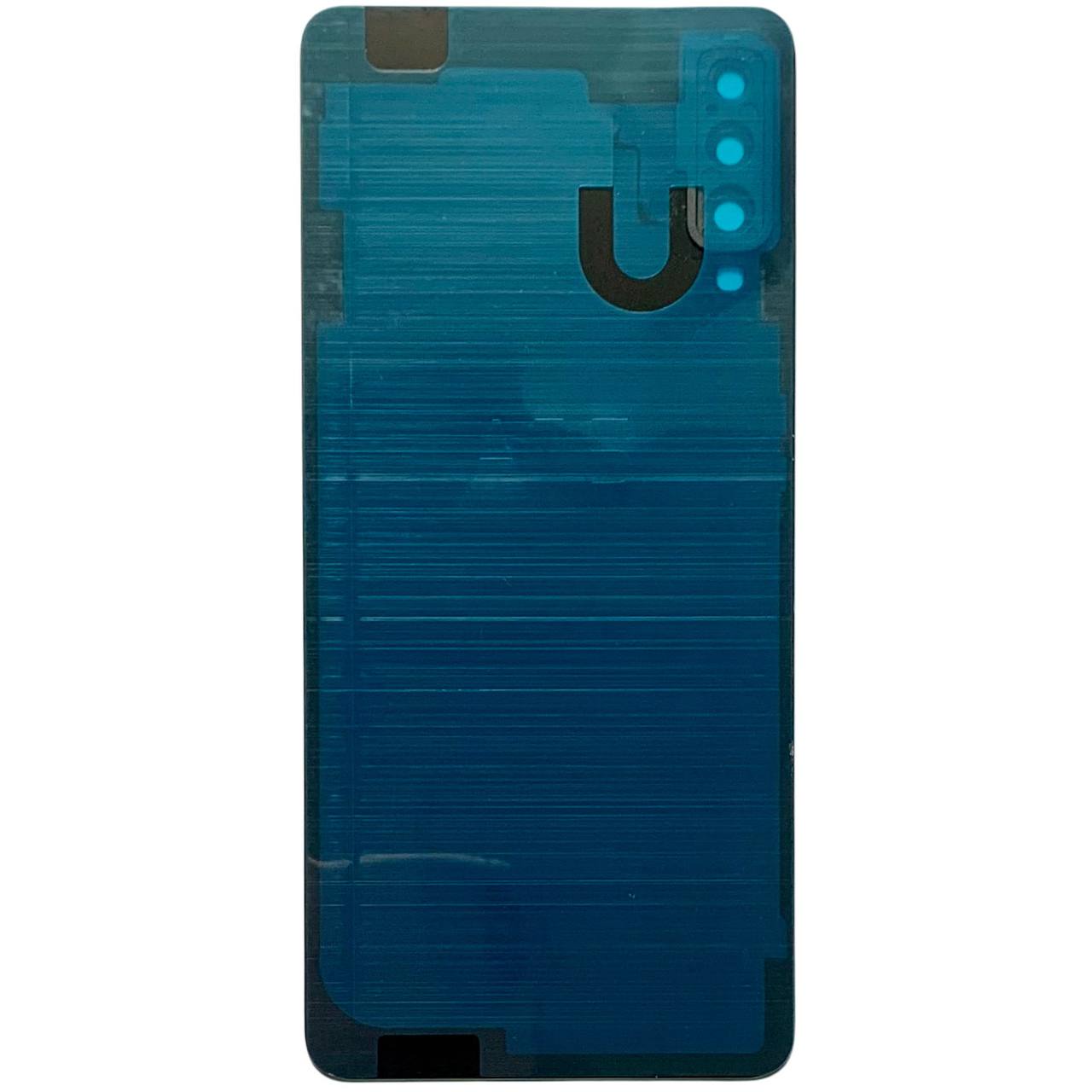 Задня кришка Samsung A750 Galaxy A7 2018 black (зі склом камери)
