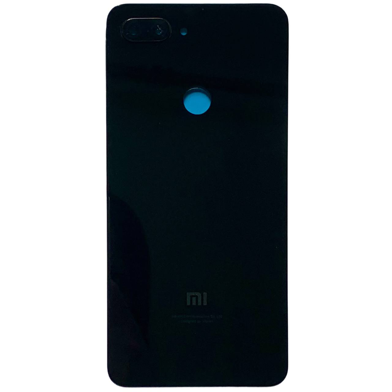 Задня кришка Xiaomi Mi8 Lite black (зі склом камери)