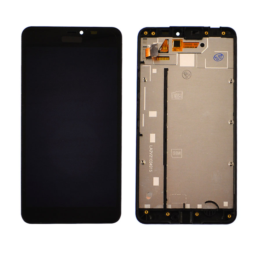 Дисплей Nokia 640 XL black, без рамки, High Quiality