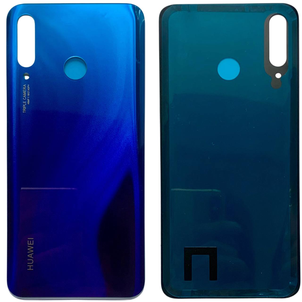 Задня кришка Huawei P30 Lite | Nova 4e peacock blue 48MP (без скла камери)
