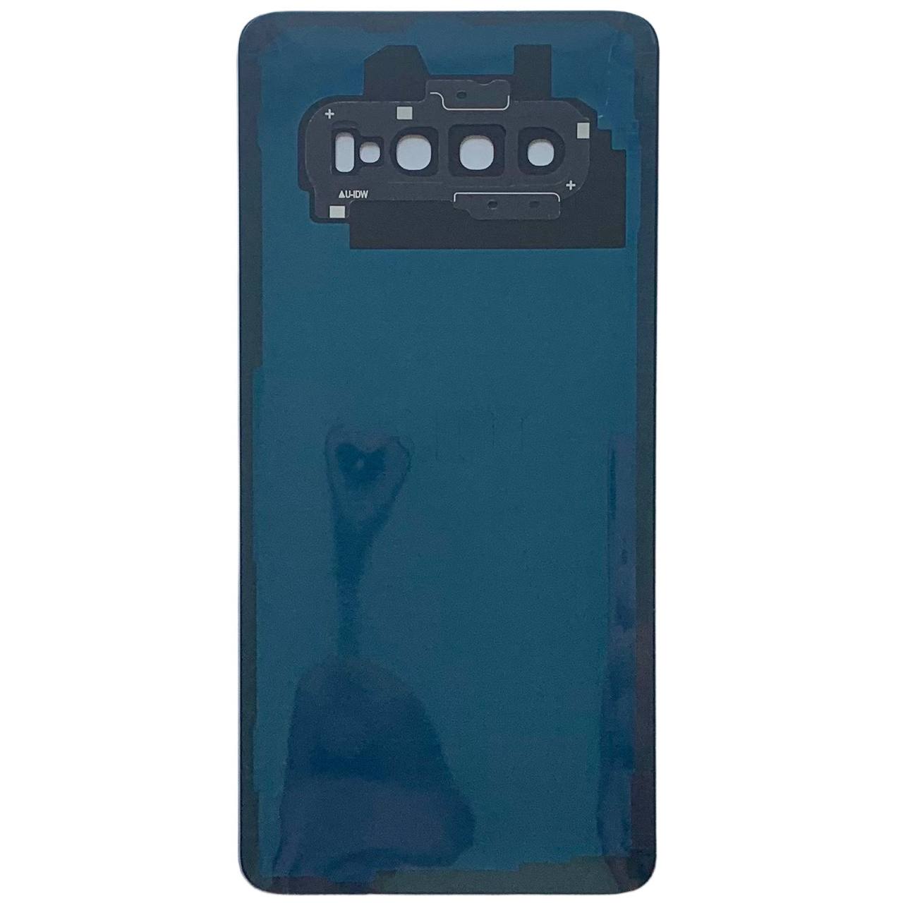 Задня кришка Samsung G975 Galaxy S10 Plus black (зі склом камери)