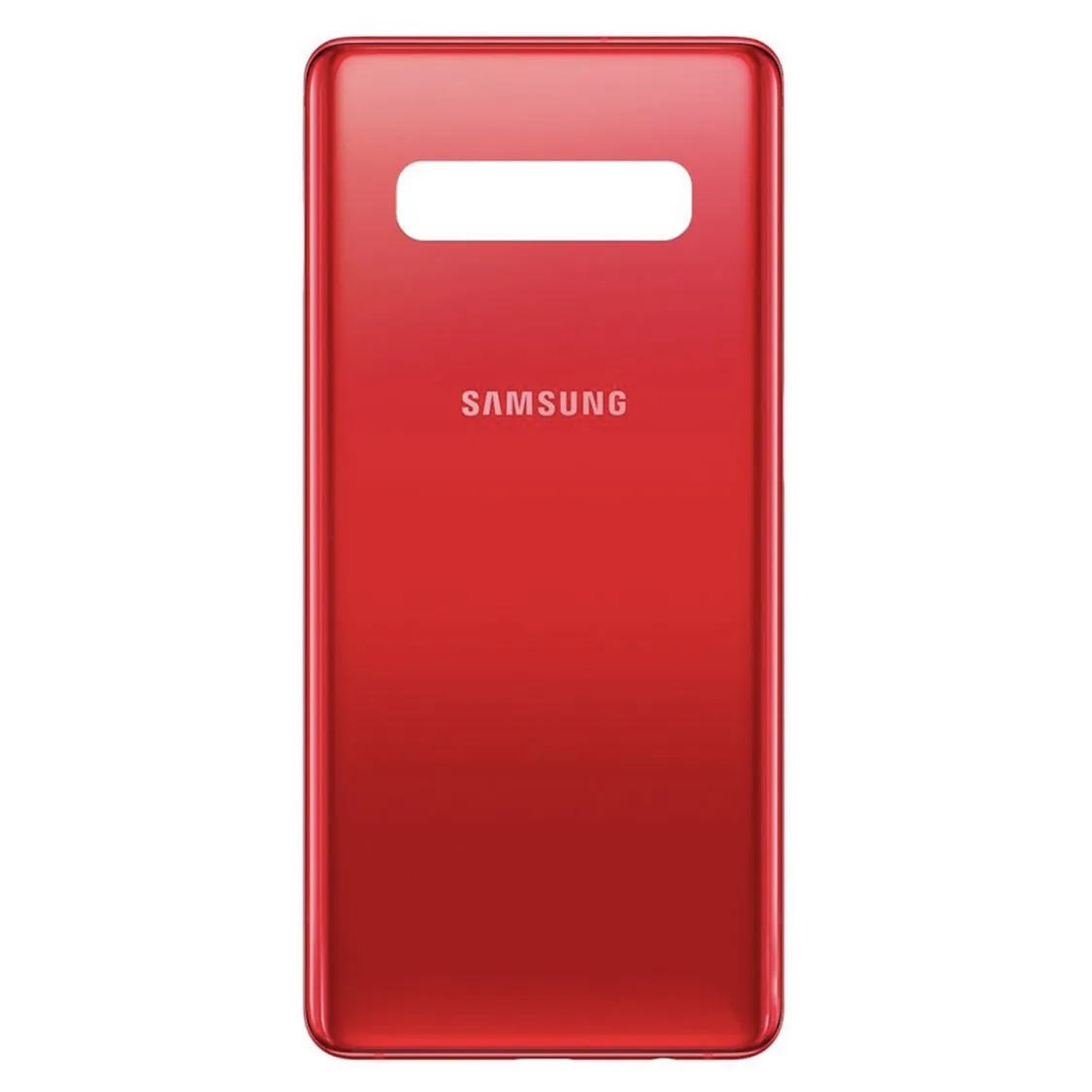 Задня кришка Samsung G975 Galaxy S10 Plus red (без скла камери)