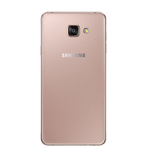 Задня кришка Samsung A710 Galaxy A7 2016 pink (без скла камери)